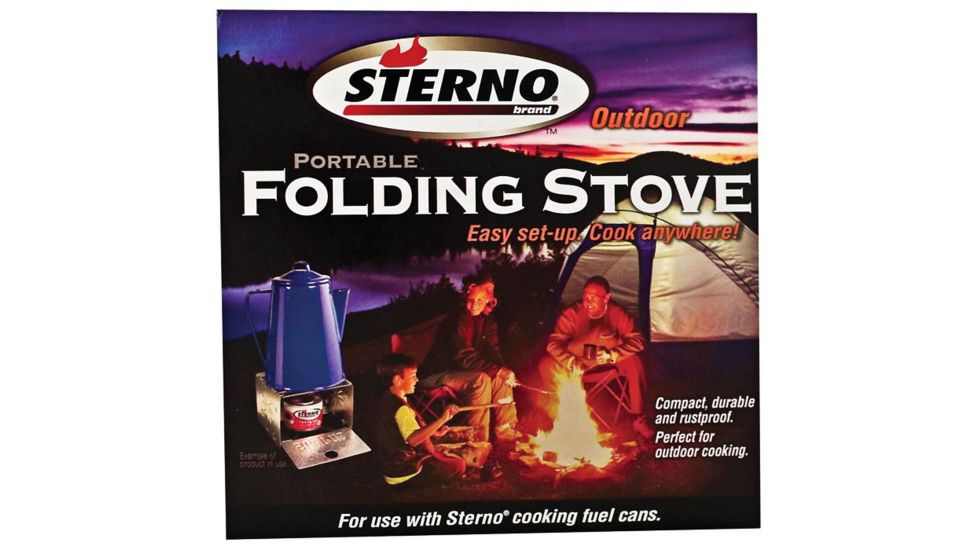 Sterno Single Burner Folding Stove 50012