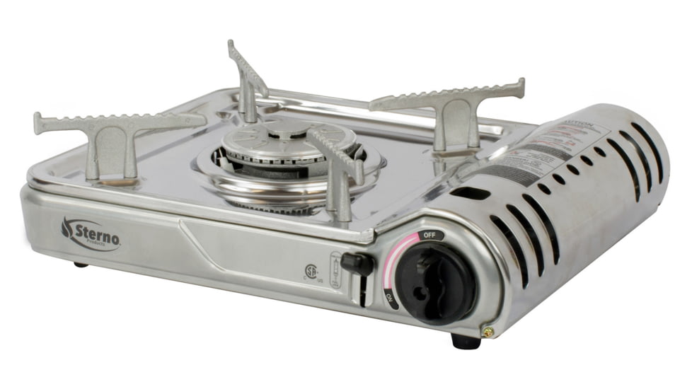 Sterno Stainless Steel Camping Stove 7,000BTU