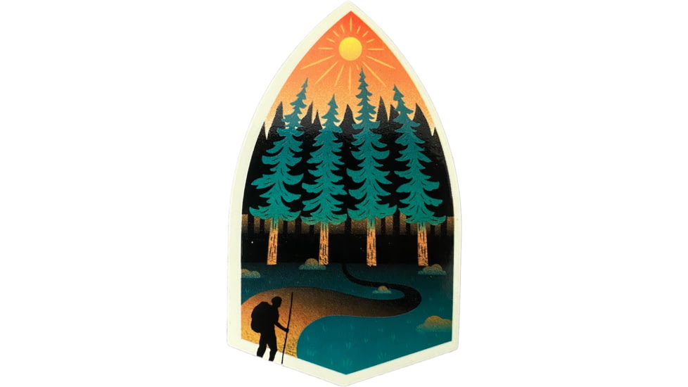 Sticker Art Among The Pines Stikers, AMONG THE PINES