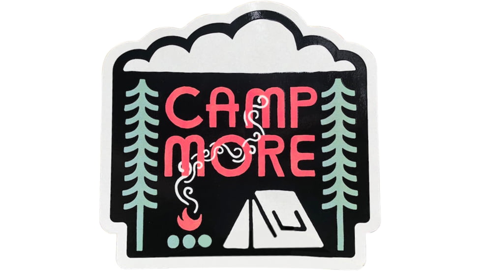 Sticker Art Camp More Stickers, CAMP MORE