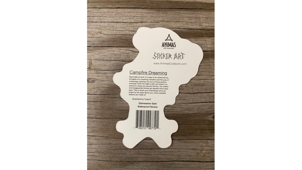 Sticker Art Campfire Dreaming Stikers, CAMPFIRE DREAMING
