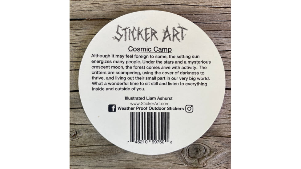 Sticker Art Cosmic Camp Stikers, COSMIC CAMP