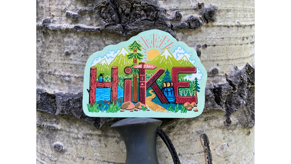 Sticker Art Hike Stikers, HIKE