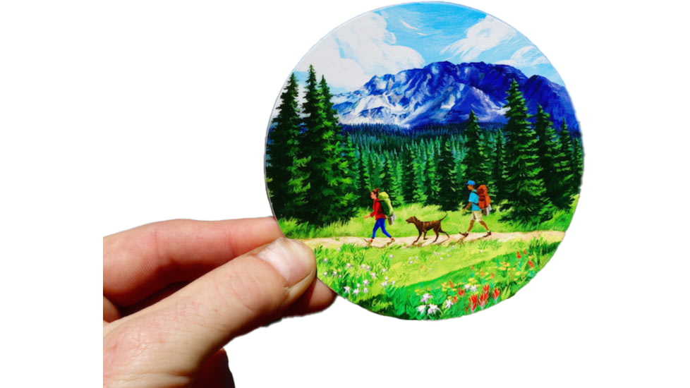 Sticker Art Hit The Trail Sticker, 6