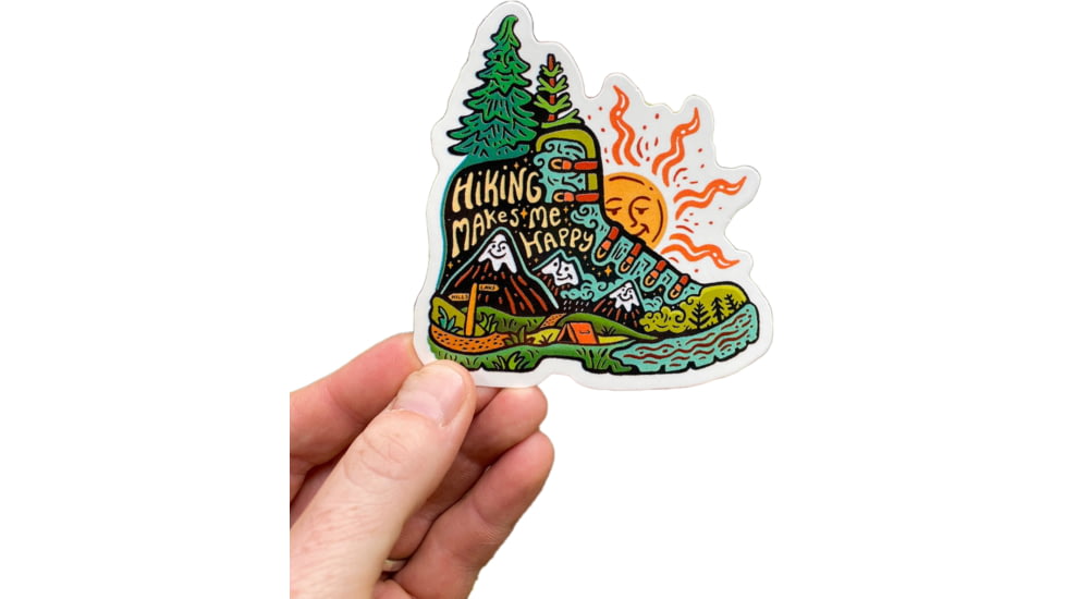 Sticker Art Makes Me Happy Stickers, HAPPY