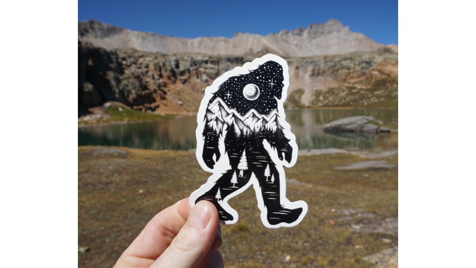 Sticker Art Sasquatch Stikers, SASQUATCH