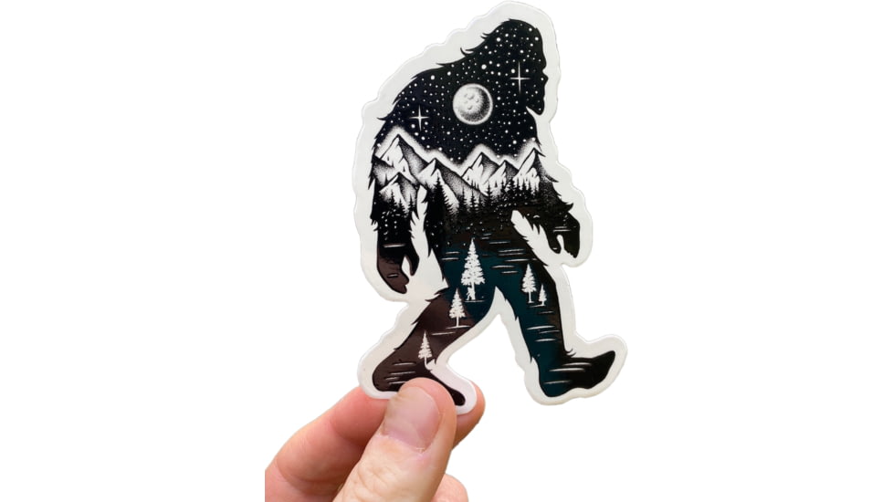 Sticker Art Sasquatch Stikers, SASQUATCH