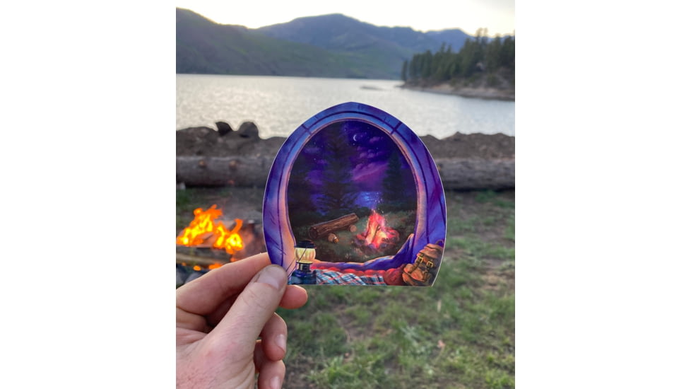 Sticker Art Tentview Campfire Stikers, TENTVIEW CAMPFIRE