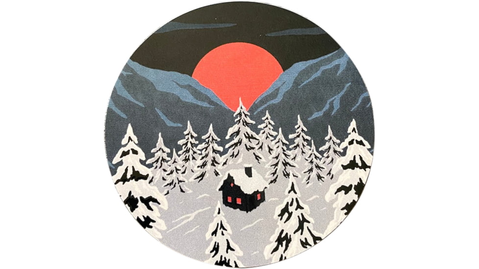 Sticker Art Winter Cottage Stikers, WINTER COTTAGE