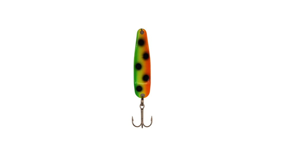 Stinger Scorpion Spoon Lightweight Trolling Spoon, 2.25in .1oz., #5 VMC Hooks, Hot Tiger, X1