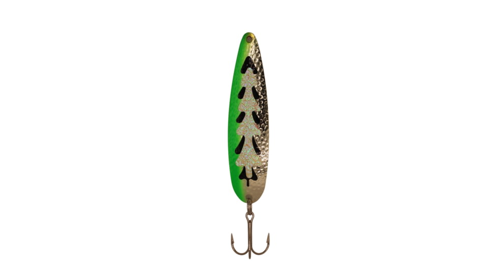 Stinger Stinger Spoon Lightweight Trolling Spoon, 3.75in .3oz., #2 VMC Hooks, Natural Born Killer, NBK