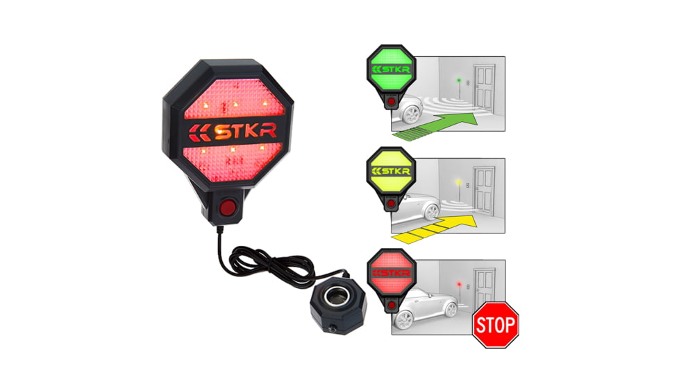 STKR Concepts Adjustable Garage Parking Sensor, Dark Grey, 00246