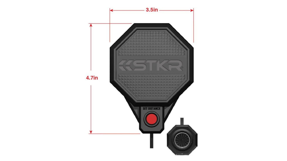 STKR Concepts Adjustable Garage Parking Sensor, Dark Grey, 00246