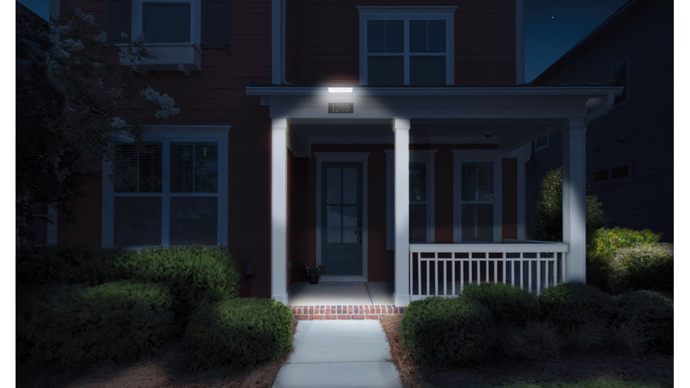 STKR Concepts EZ Home Security Solar Flood Lights, White, One Size, 14211