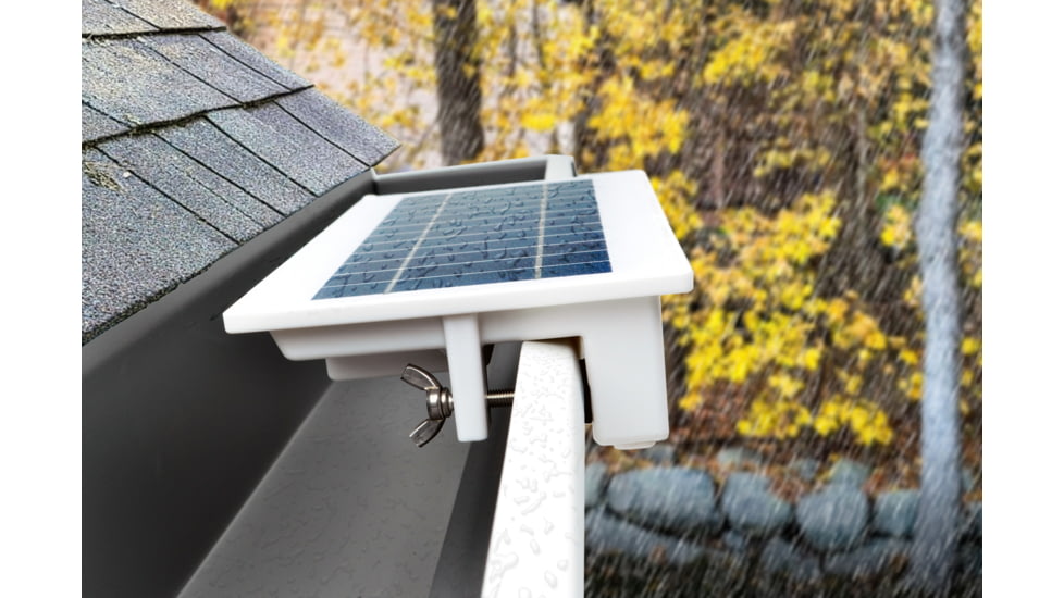 STKR Concepts EZ Home Security Solar Flood Lights, White, One Size, 14211