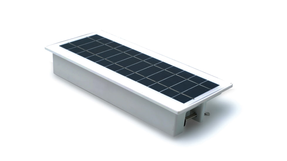 STKR Concepts EZ Home Security Solar Flood Lights, White, One Size, 14211