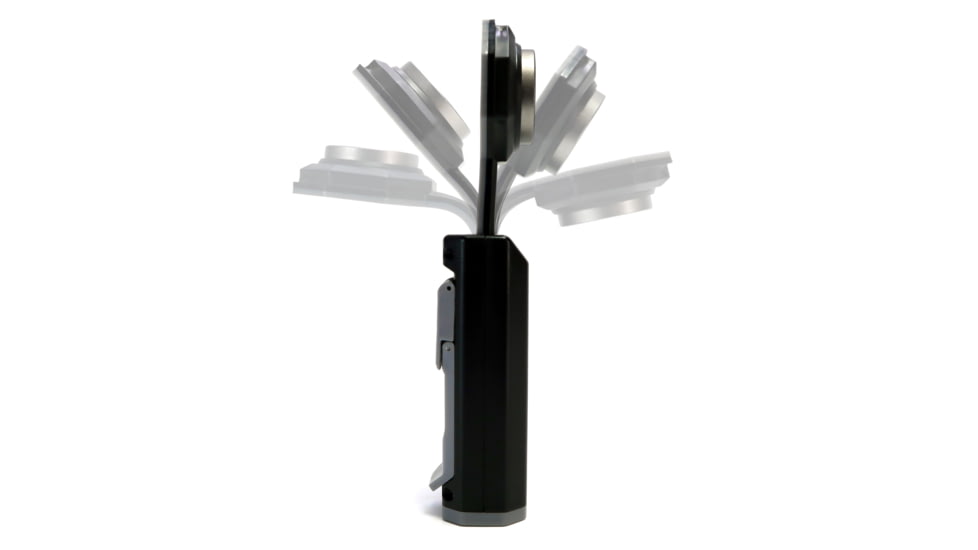 STKR Concepts FLEXIT 6.5 1x 18650 Lithium Rechargeable 1x CREE LED Pocket Light, 650 Lumens, Black/Grey, 00385