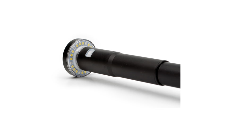 STKR Concepts FLi Telescoping Area Light, 6.5 ft Extension, Rechargeable, Black, 14206