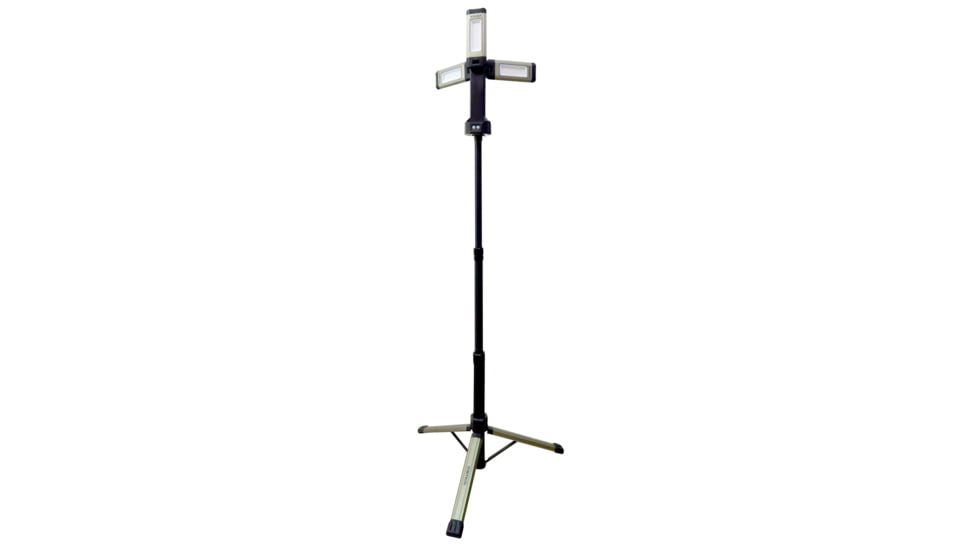 STKR Concepts Tri-Mobile with Tripod, 2000 Lumen Area Work Light, Black, 12681