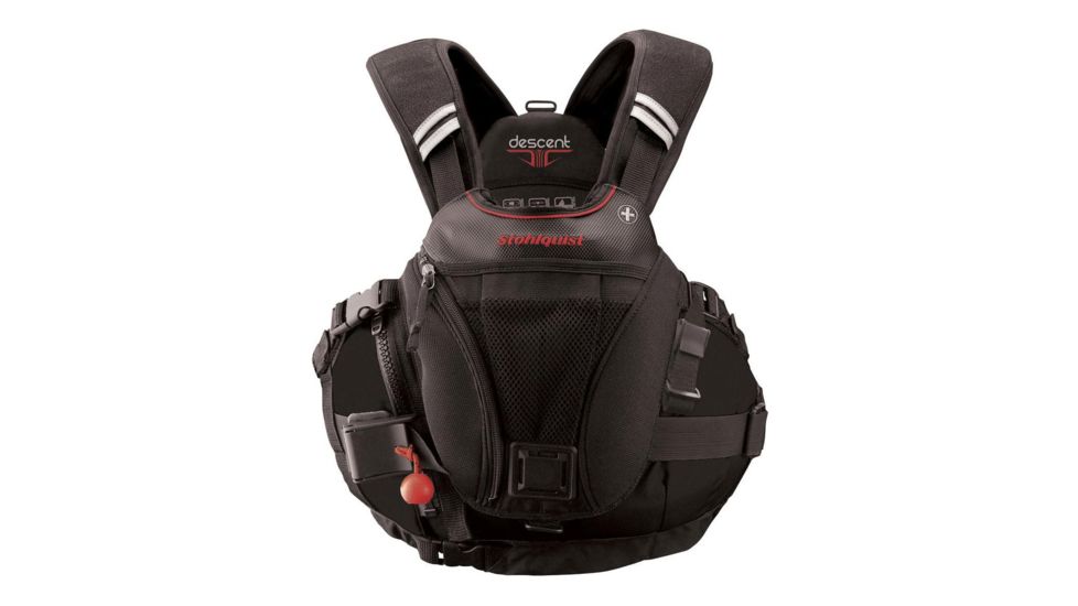 Stohlquist Descent Personal Flotation Device, Black, Small/Medium, 523136