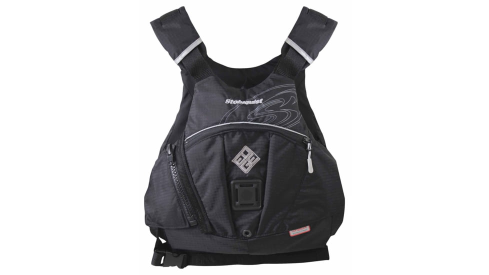 Stohlquist Edge PFD, Black, Small/Medium, 523449