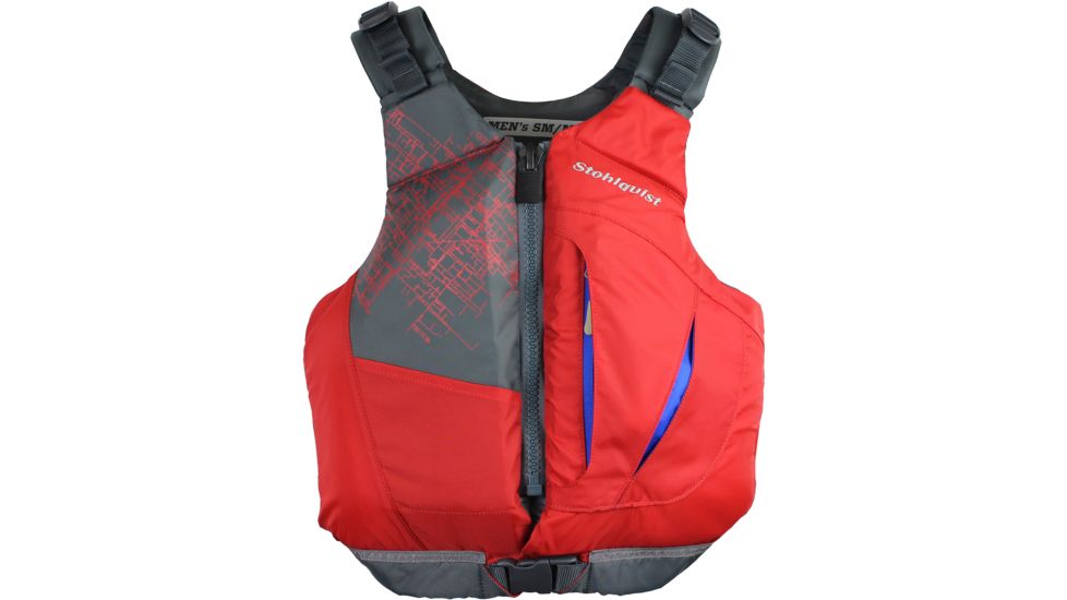 Stohlquist Escape Men's PFD-Red/Grey-SM/MD