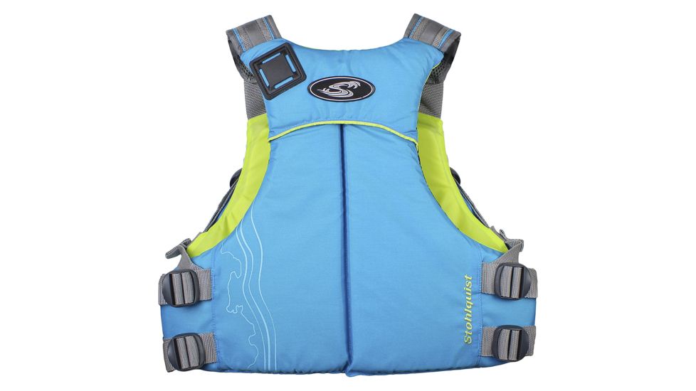 Stohlquist Glide Personal Flotation Device, Life Vest - Womens, Cyan Blue, Extra Small/Small, QF1714030S