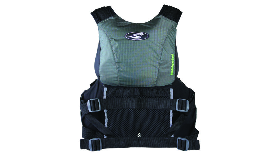 Stohlquist Mens Ebb PFD, Gray, Small-Medium, Chest 33-39, QF1291001M