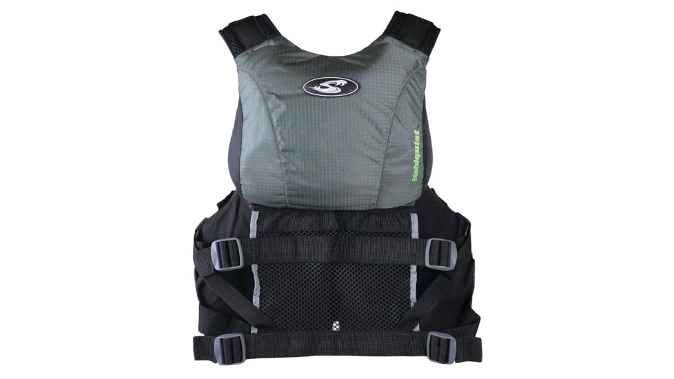 Stohlquist Mens Ebb PFD, Gray, XXL, Chest 46-52, QF1291001XXL