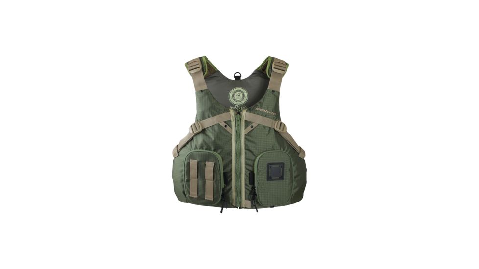 Stohlquist Mens Piseas PFD, Grass Green, Large-Extra Large, Chest 40-46, QF1363201XL