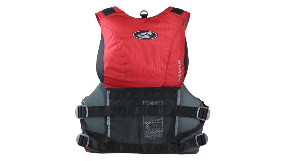 Stohlquist Mens Piseas PFD, Red, Small-Medium, Chest 33-39, QF1360601M