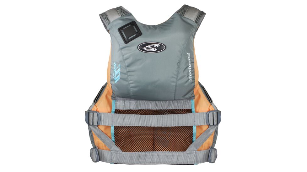 Stohlquist Womens Cruiser PFD, Gray, Plus, Bust 40-46, QF1331061P