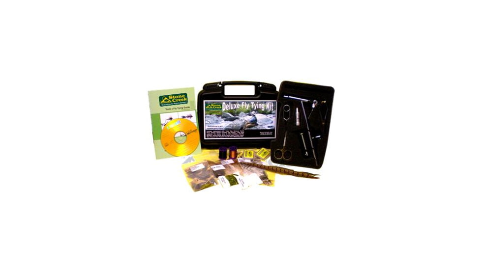 Stone Creek Deluxe Fly Tying Kit, DFTK