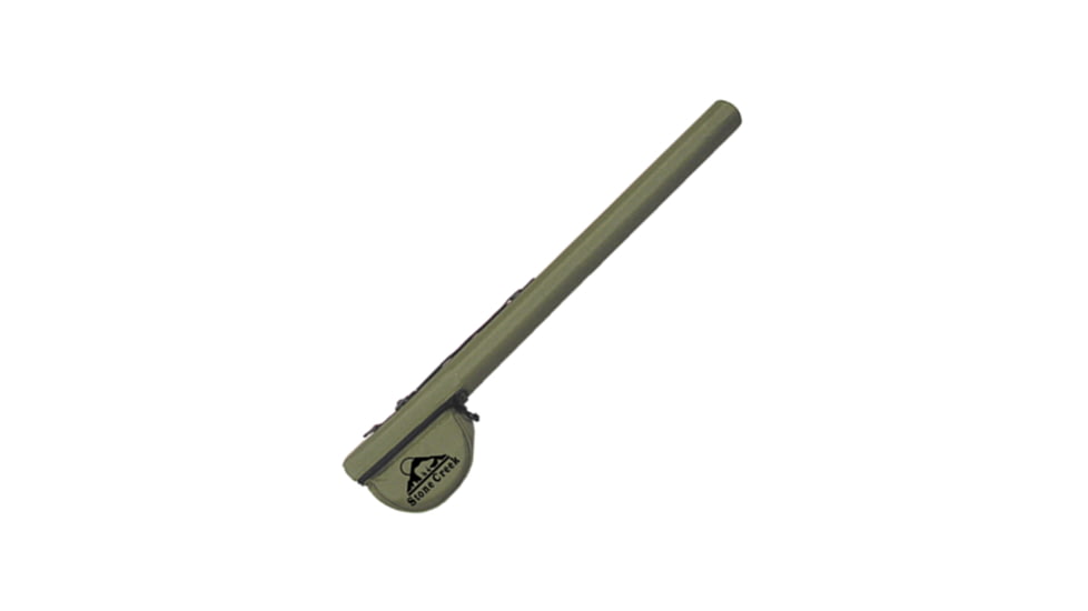 Stone Creek Reel-On-Rod, Single Tube, Green, 9ft, 2 Piece, RRST92G