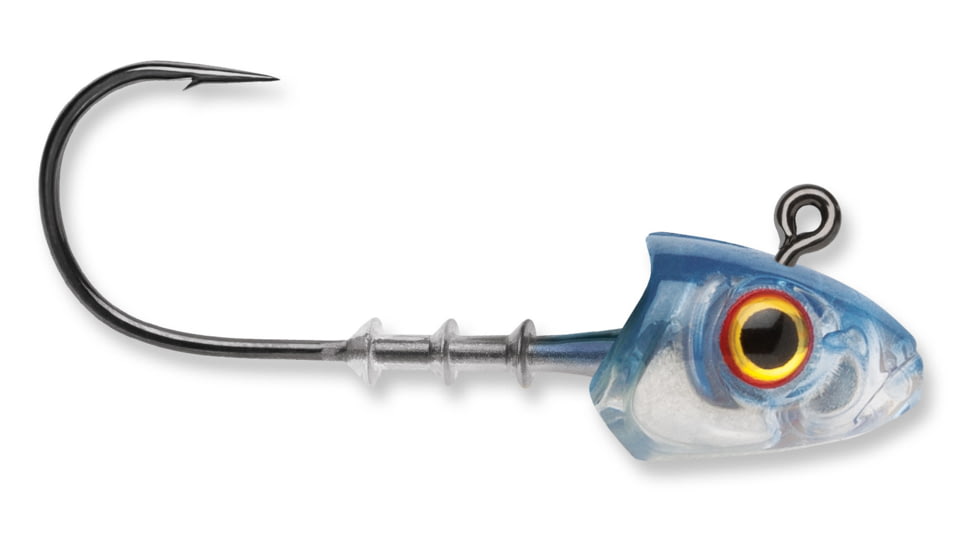 Storm 360GT Searchbait Jig, Fits 4-1/2in Bodies, 3/8 Oz 4/0 Hook, Tru Blue, SJG45TB-38J