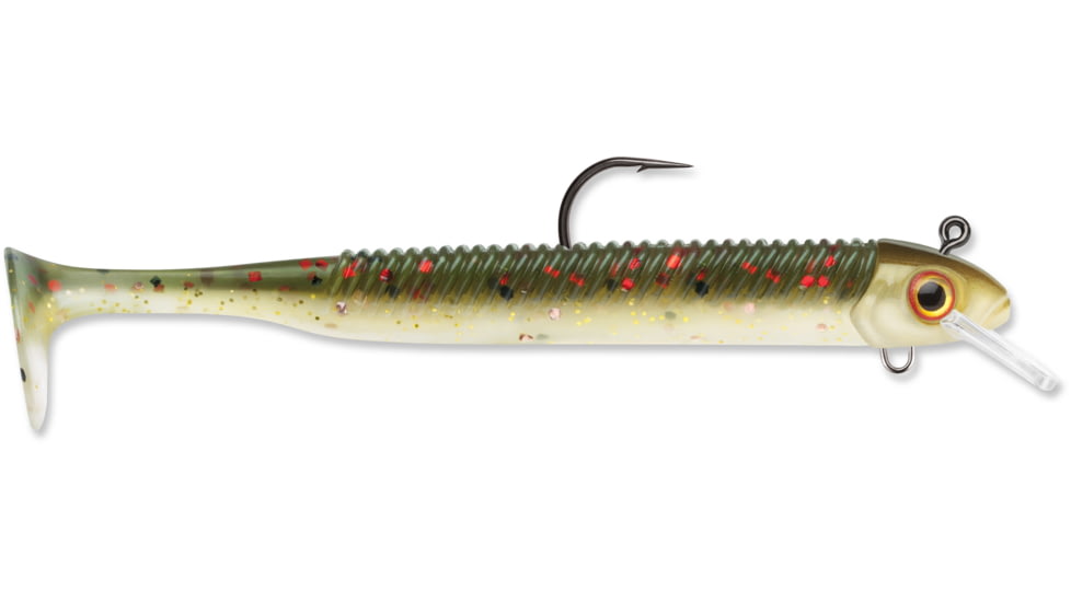 Storm 360GT Searchbait Swimmer, 3.5", 1/8oz Jig, #2/0 Hook 1 Rigged/2 Bodies, Houdini, SBS35HDI-18J