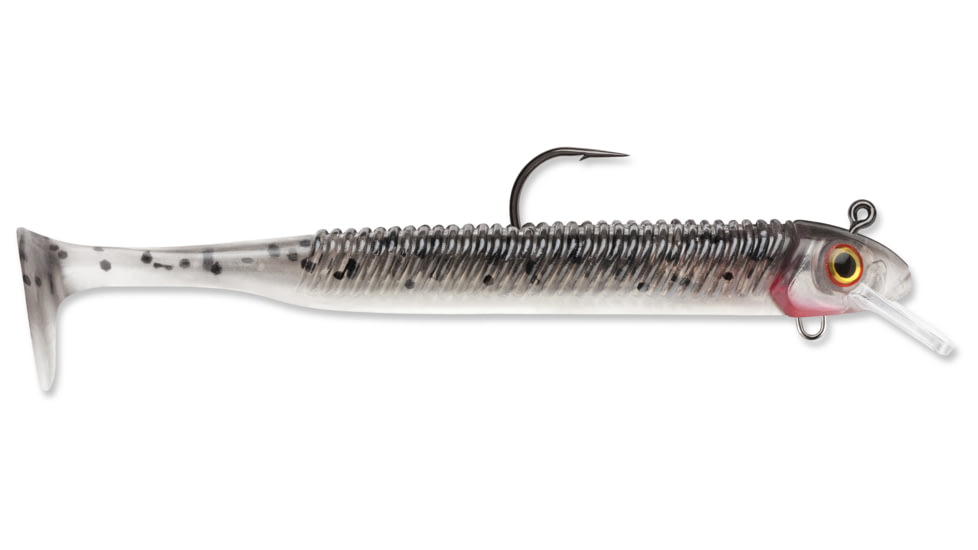 Storm 360GT Searchbait Swimmer Lure, 4-1/2", 1/4 Oz, 4/0 Hook, 1 Rigged, 2 Bodies, Smokin' Ghost, SBS45SGH-14J