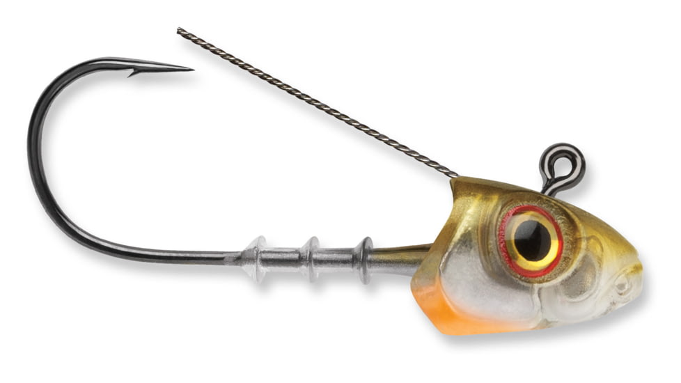 Storm 360GT Searchbait Weedless Jig, Fits 4-1/2in Bodies, 1/4 Oz, 4/0 Hook, 2 Pack, Smelt, SJG45SMT-14WJ