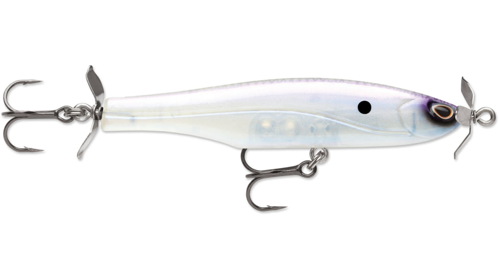 Storm Arashi Spinbait, Ghost Pearl Shad, 3-1/8in, 1/3oz., ASB08689