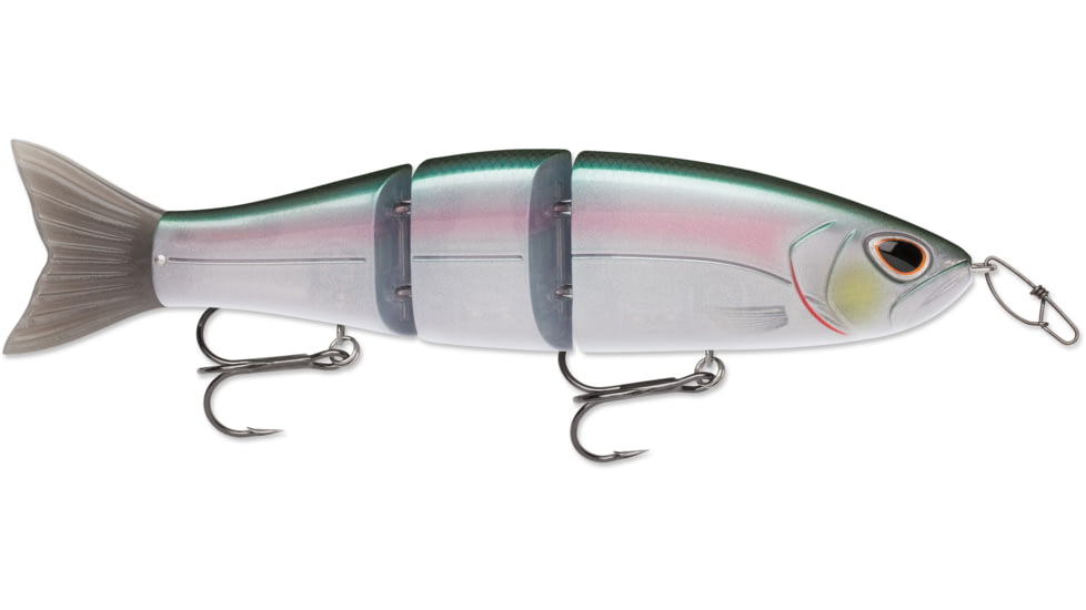 Storm Arashi Swimmer 18 Sinking, Variable Running Depth, Extra Tail, Blu Bck Hrng, 7in, 2-3/16oz, #1/0 Trebles, ASW18685