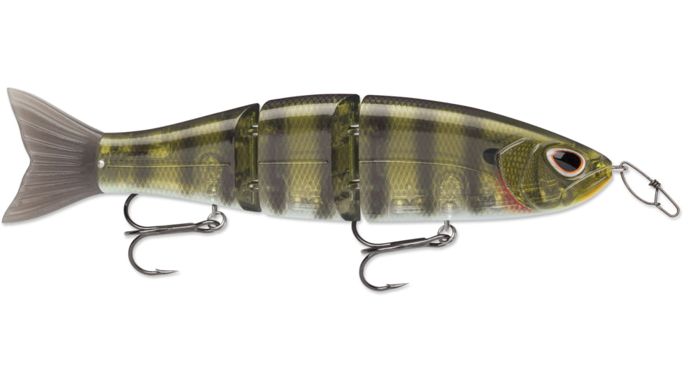 Storm Arashi Swimmer 18 Sinking, Variable Running Depth, Extra Tail, Green Gill, 7in, 2-3/16oz, #1/0 Trebles, ASW18691