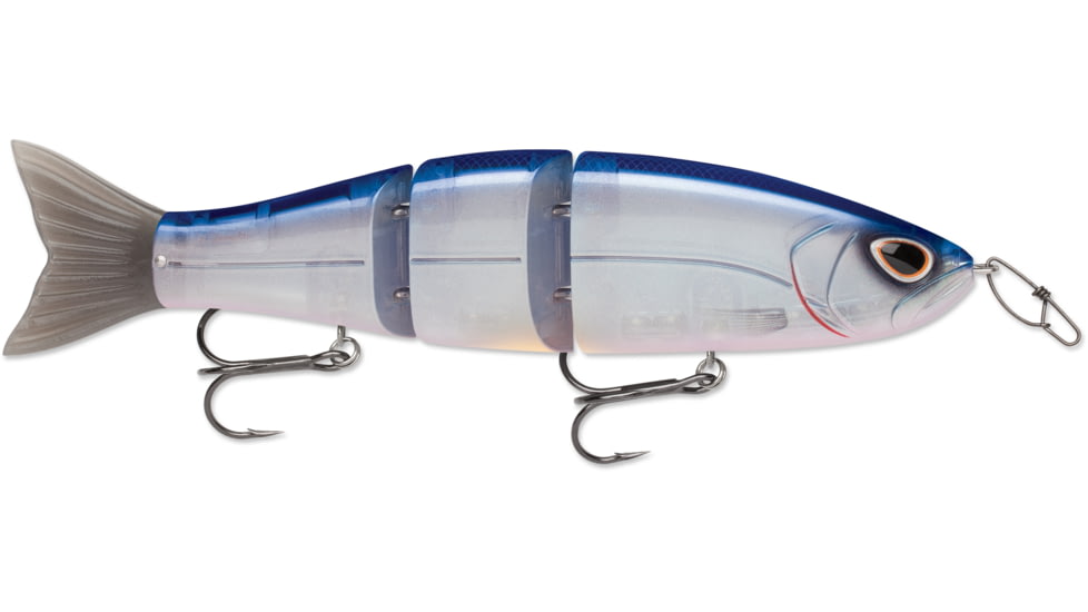 Storm Arashi Swimmer 18 Sinking, Variable Running Depth, Extra Tail, Pro Blue, 7in, 2-3/16oz, #1/0 Trebles, ASW18859