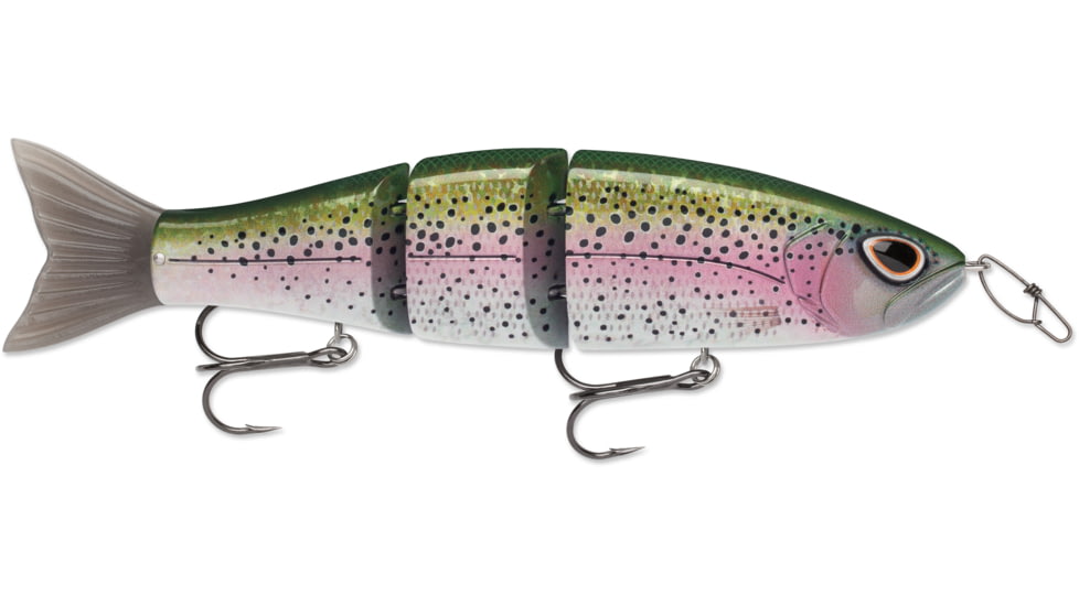 Storm Arashi Swimmer 18 Sinking, Variable Running Depth, Extra Tail, Rainbow Trout, 7in, 2-3/16oz, #1/0 Trebles, ASW18692