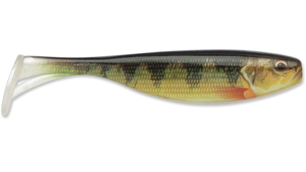Storm Largo Shad, 3.5 Inch 6/pk, Live Yellow Perch, LGS35LYP