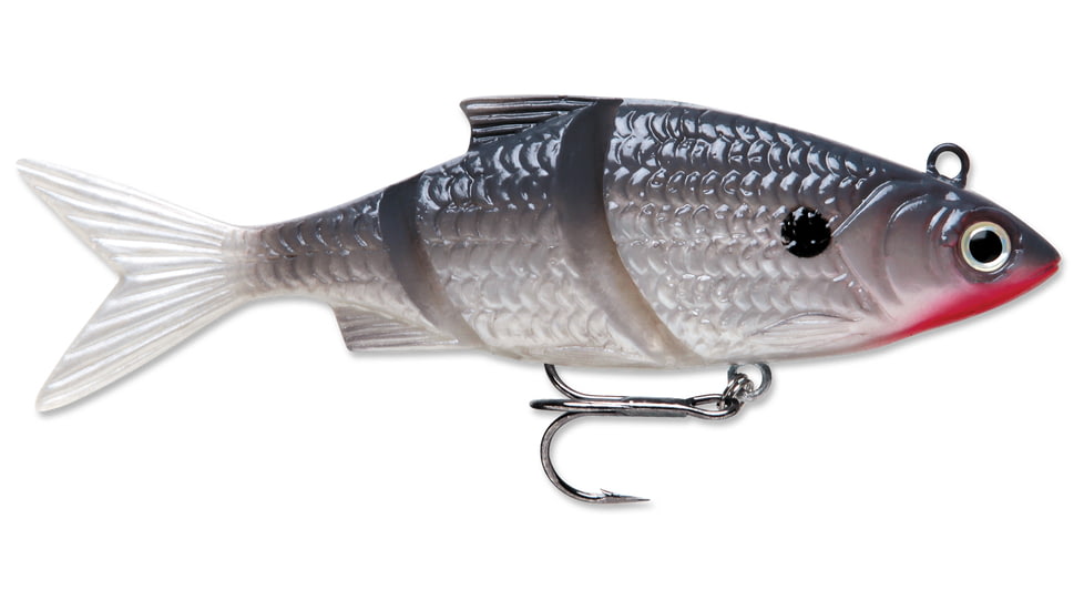 Storm Live Kickin Shad 05 Soft Bait, Pearl Shad, LKSD05PLSD