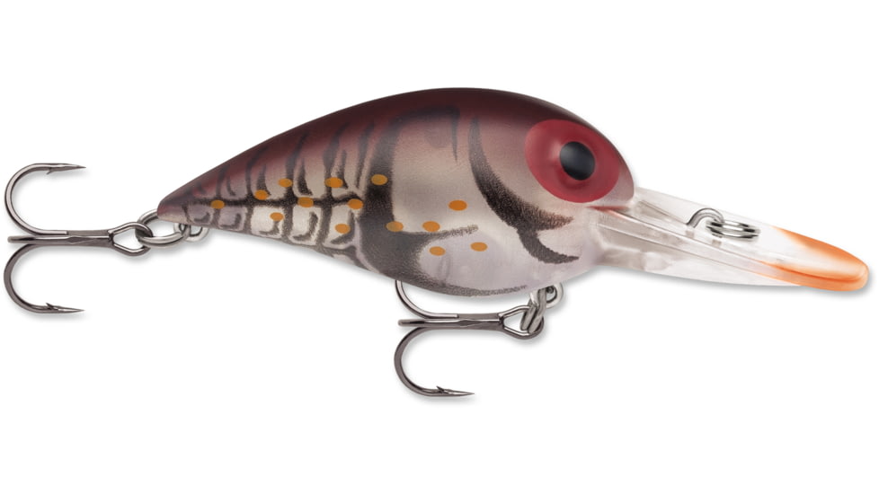 Storm Original Mag Wart Crankbait, Floating, Brn Crayfish, 2-3/4in, 3/4oz, AV59