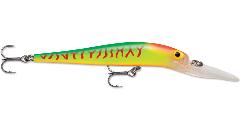 Storm Original ThunderStick Deep Lure, 3 1/2in, 5/16 oz, Red Hot Tiger, DJ214