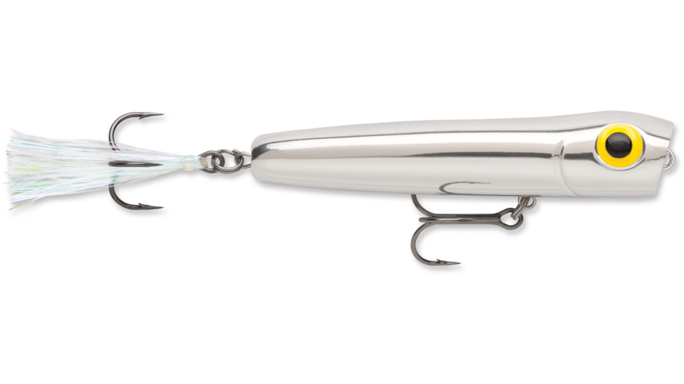 Storm Storm Chug Bug, 2 1/2", 1/4oz, #6 Hooks, Pure Chrome, CB06731