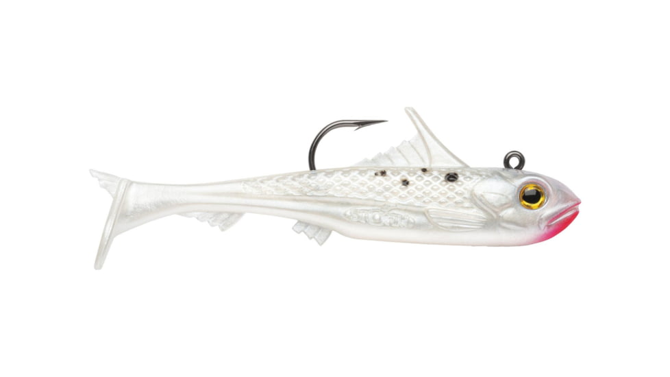 Storm Surge Minnow 3 Jig, Pearl, SMN03PRL