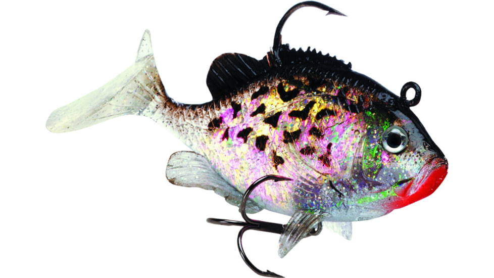 Storm WildEye Live Crappie Swimbait, 2&quot;, 1/4 oz, Crappie Floating,3 Pk, WLCP02